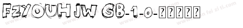 FZYOUH JW GB-1-0字体转换